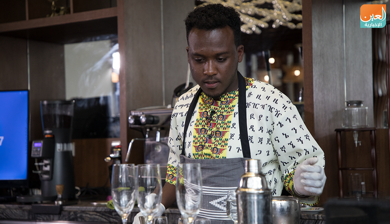 مسابقة تحضير القهوة الإثيوبية 