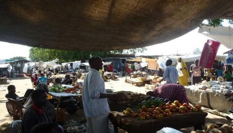  سوق خضار في السودان 