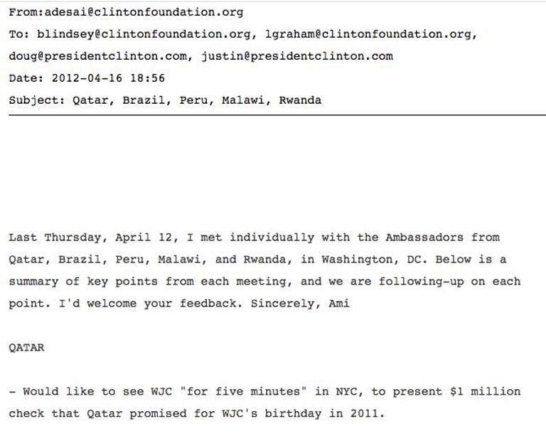 بيل كلينتون مع حمد بن خليفة- أرشيفية 