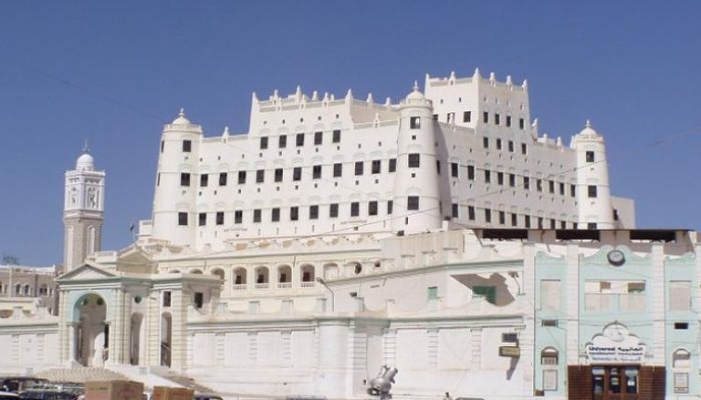  قصر سيئون في محافظة حضرموت اليمنية