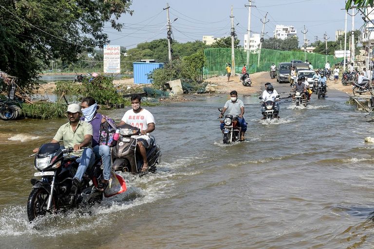 فيضانات الهند تقتل 94 شخصا
