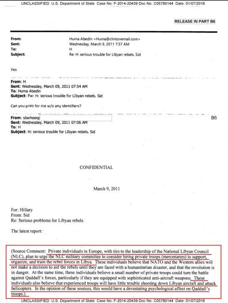 رسائل هيلاري كشفت دور إدارة أوباما في معاناة المنطقة