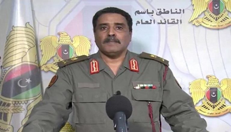 اللواء أحمد المسماري المتحدث باسم الجيش الوطني الليبي