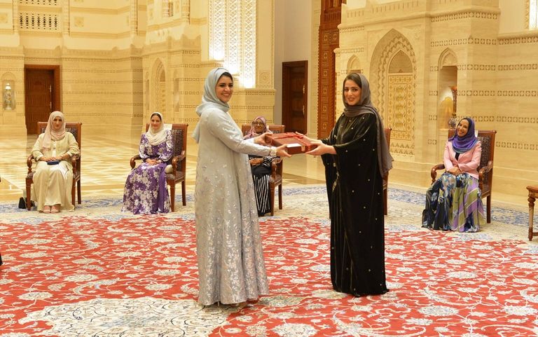 السيدة الجليلة عهد بنت عبدالله البوسعيدية حرم السلطان العماني