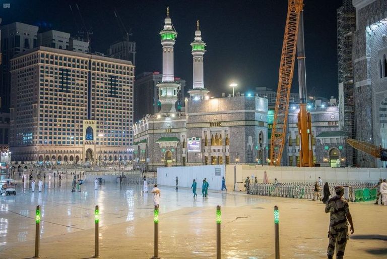 الصلاة في المسجد الحرام