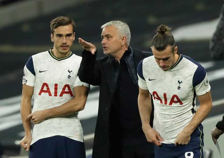 جاريث بيل وجوزيه مورينيو