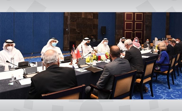 مجموعات العمل المشتركة بين البحرين وأمريكا وإسرائيل تعقد عدة اجتماعات لبحث مجالات التعاون المشترك بحث مجالات التعاون المشترك بين البحرين وإسرائيل والولايات المتحدة