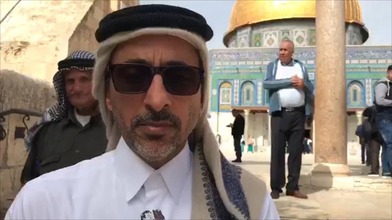 وزير الثقافة القطري صالح بن غانم العلي بالمسجد الأقصى جهود السلام الإماراتية بالمنطقة تكشف تناقض قطر وتركيا