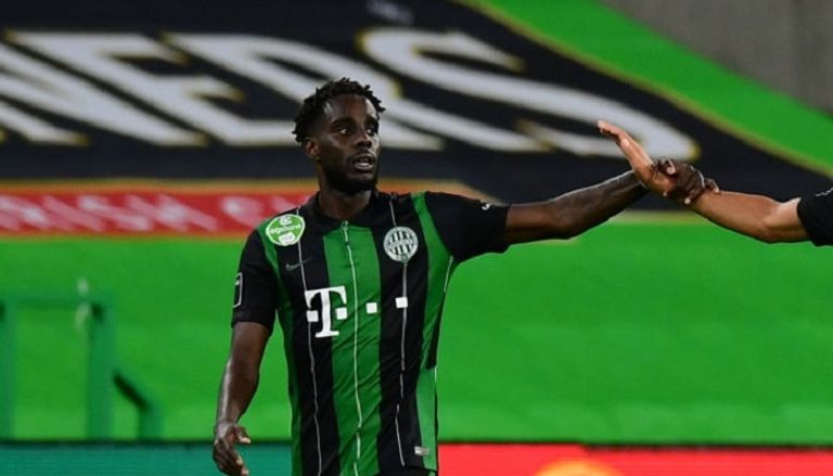 الكيني توكماك تشول نجوين جناح فريق فرينكفاروزي المجري فريق برشلونة