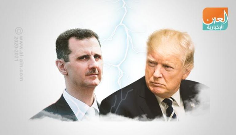 دونالد ترامب وبشار الأسد