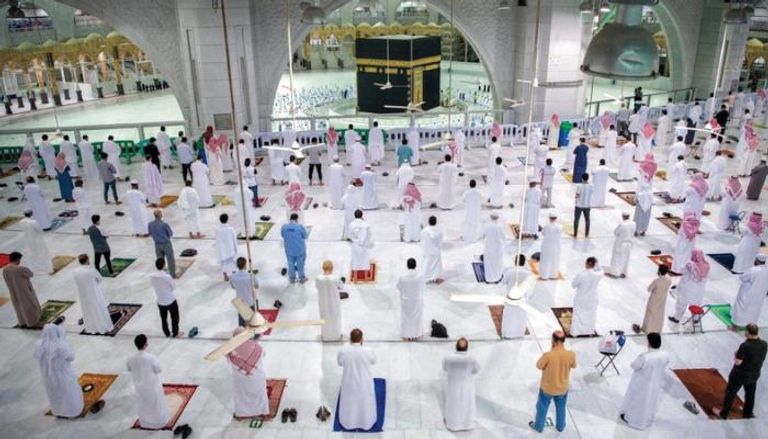 عودة الصلاة في المسجد الحرام