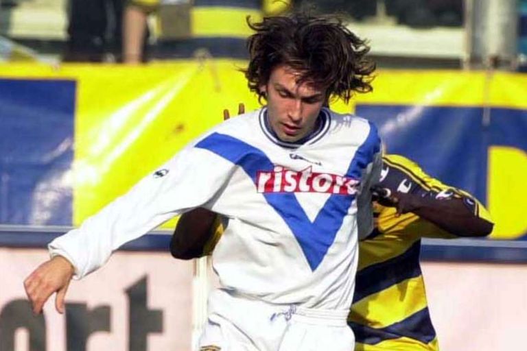 بيرلو بقميص بريشيا أندريا بيرلو مدرب يوفنتوس