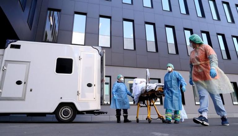 نقل مريض بفيروس كورونا في بلجيكا