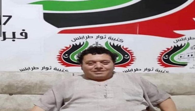 محمد بعيو عقب اعتقاله من قبل مليشيا "ثوار طرابلس"
