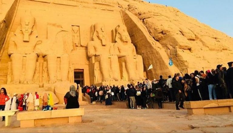 معبد أبوسمبل في مصر