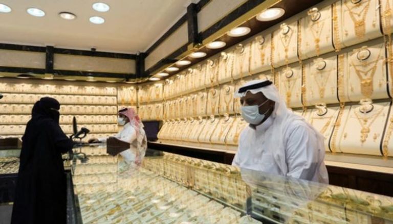 متجر  لبيع المشغولات الذهبية في المملكة