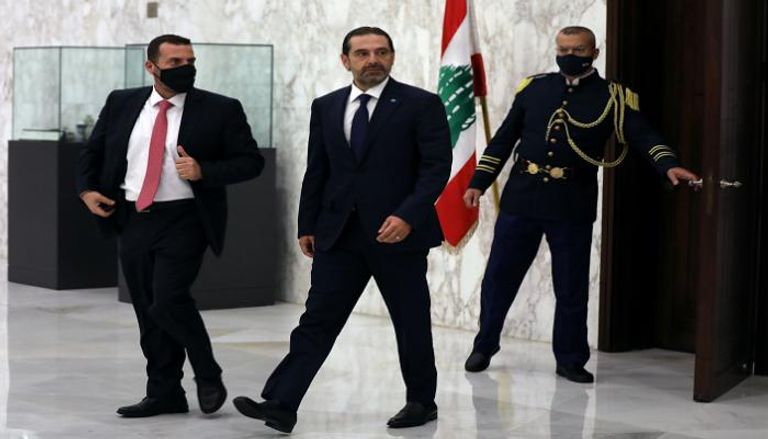 الحريري في طريقه للقاء الرئيس ميشال عون