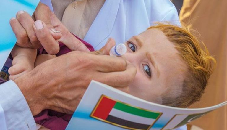 الإمارات تكافح شلل الأطفال في باكستان