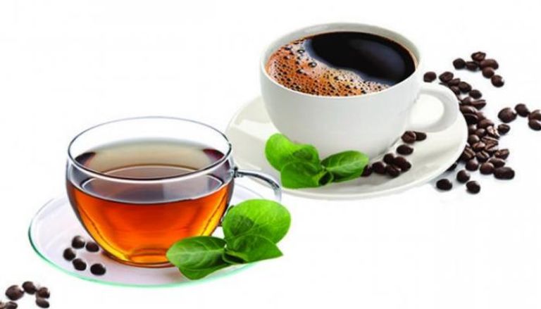 الشاي الأخضر والقهوة يحتويان على المركبات النشطة بيولوجيا المختلفة 