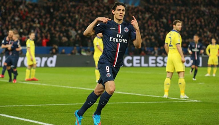 كافاني يحتفل بالتسجيل في تشيلسي إدينسون كافاني ضد تشيلسي