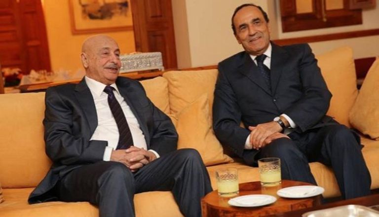 اجتماع سابق بين رئيسي البرلمان الليبي والمغربي - أرشيفية