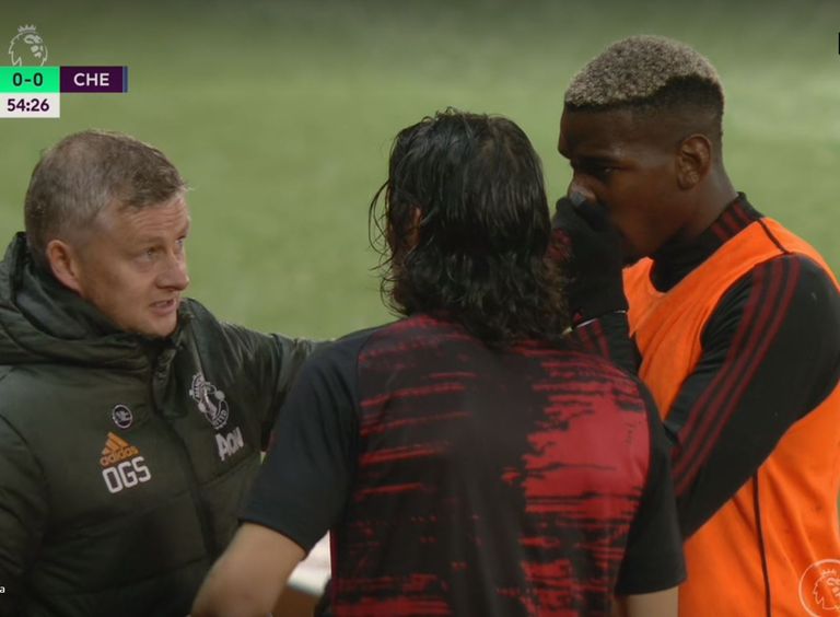 بول بوجبا وإدينسون كافاني