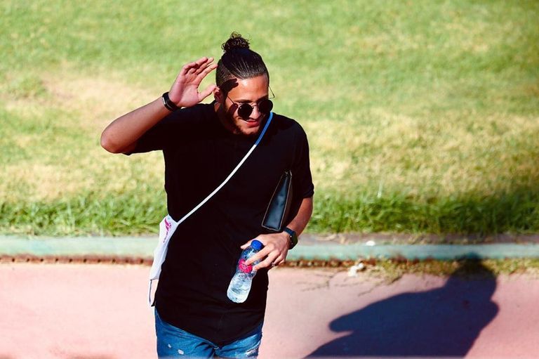 علي غزال لاعب منتخب مصر