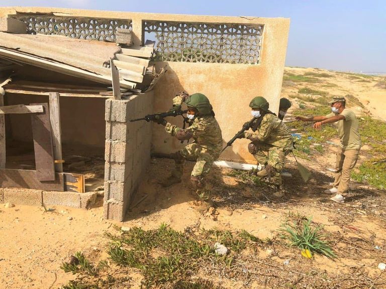 الجيش التركي يدرب مليشيات حكومة السراج