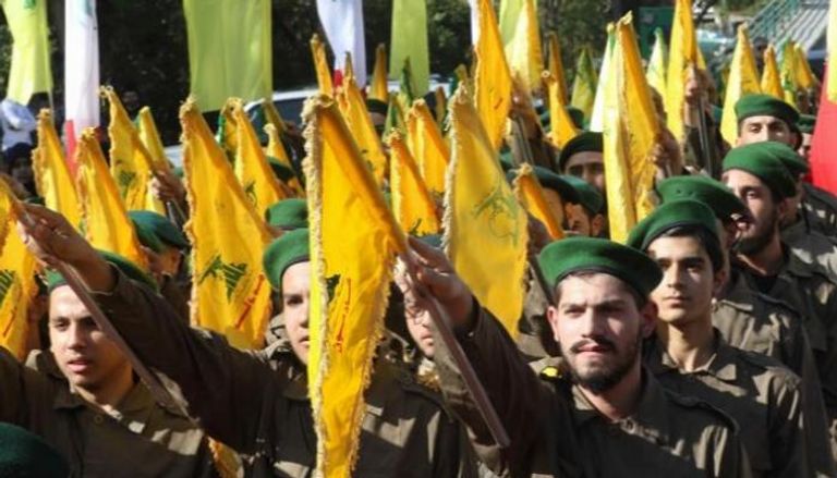 عناصر من مليشيات حزب الله اللبناني