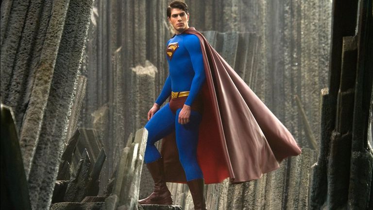 مشهد من فيلم Superman Returns (عودة سوبرمان) ملصق فيلم