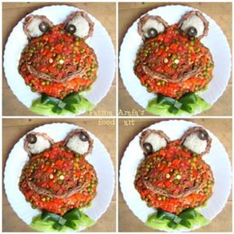 فاطمة عرفة تحمي الأطفال من خطر كورونا بالرسم