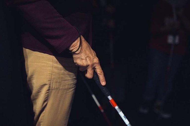 التجربة تهدف لدعم قضايا المكفوفين