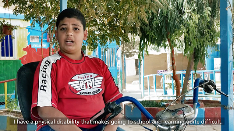 أنطونيو جوتيريس متحدثاً خلال الحوار العالمي