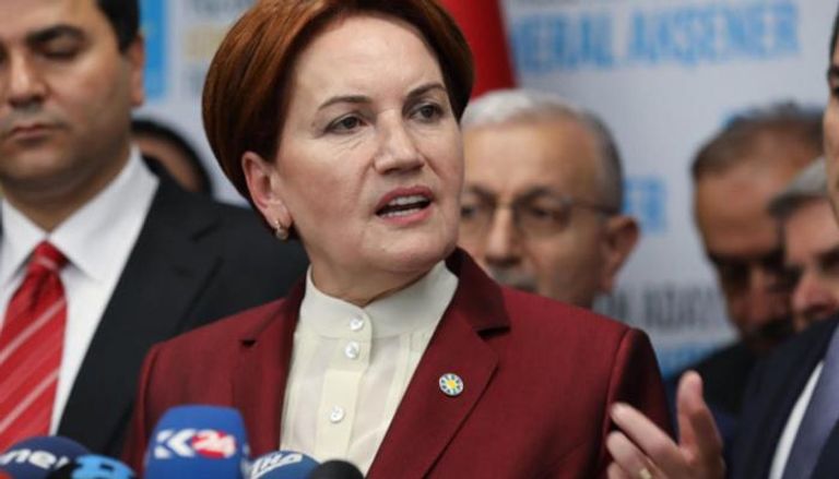 ميرال أكشينار زعيمة حزب "الخير" التركي المعارض
