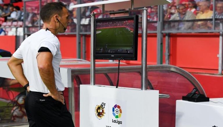 تقنية "الفار" في الدوري الإسباني