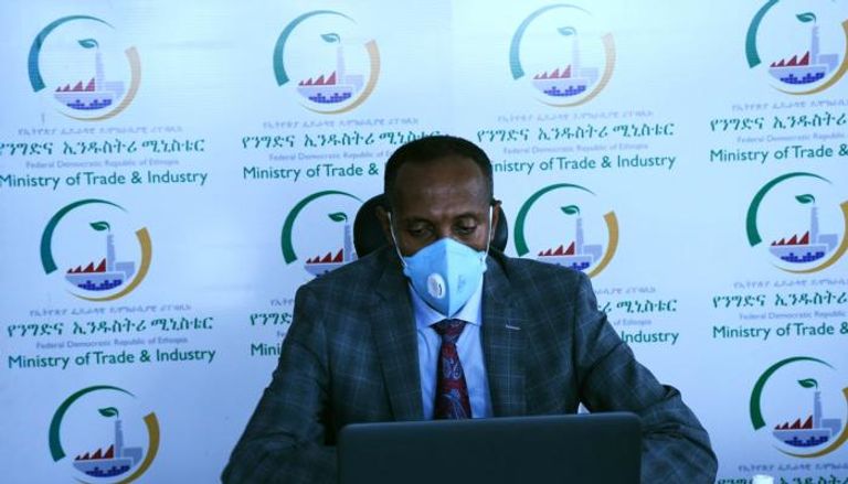 ملاكو ألبل وزير التجارة والصناعة الإثيوبي