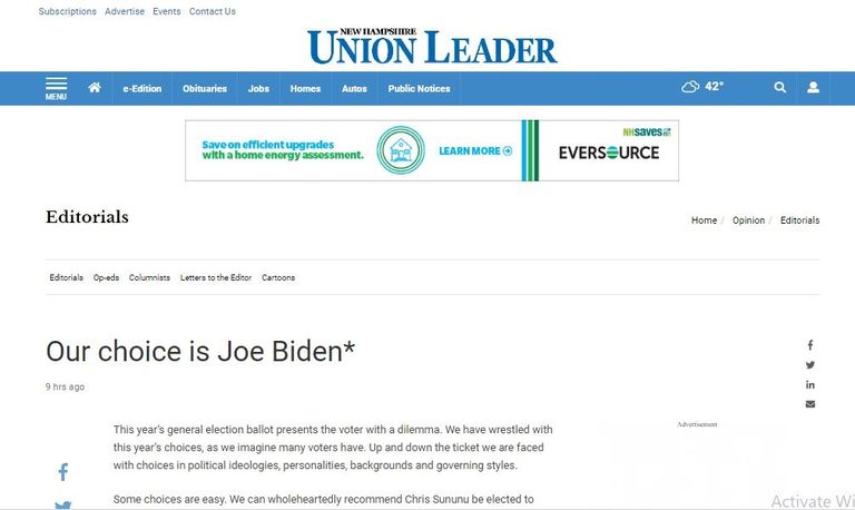 المرشح الديمقراطي جو بايدن