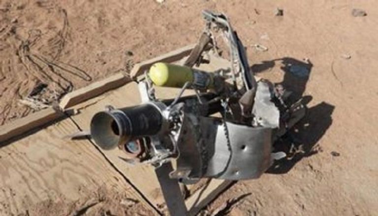 طائرة حوثية مسيرة أسقطها التحالف العربي-أرشيفية