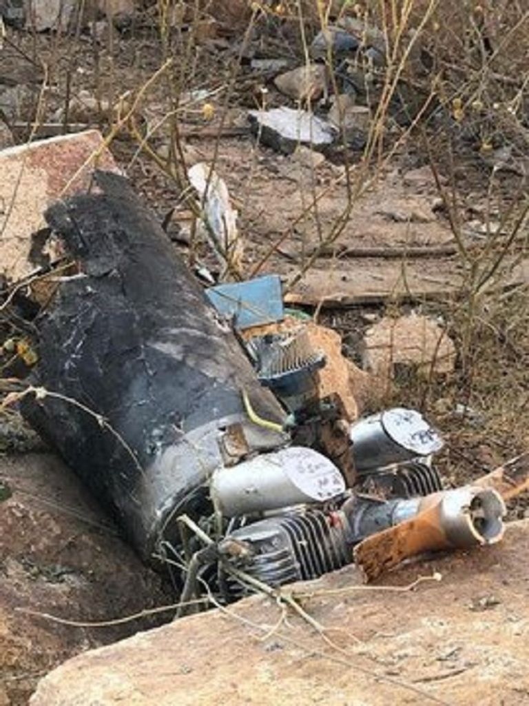 طائرة حوثية مسيرة أسقطها التحالف العربي-أرشيفية