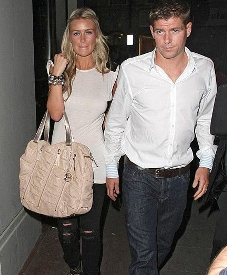 جيرارد وزوجته ستيفن جيرارد