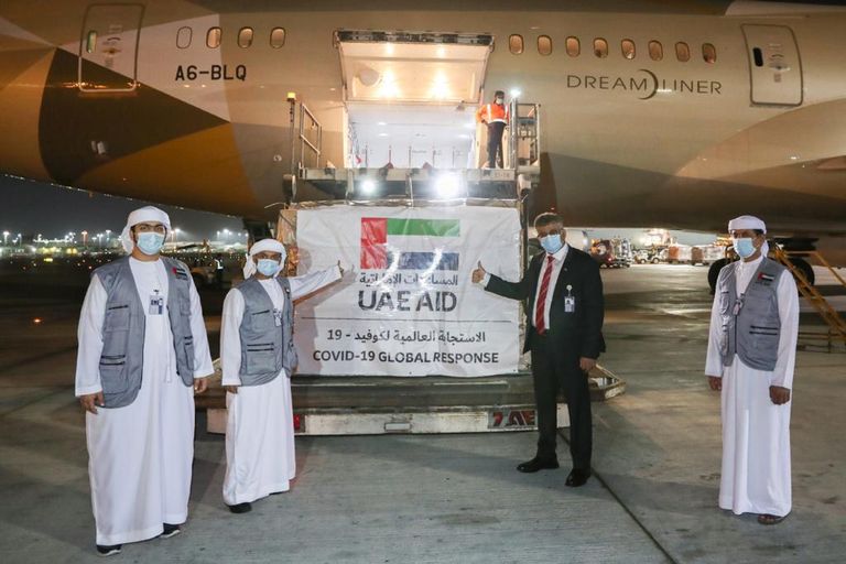 المساعدات الإنسانية الإماراتية لا تتوقف
