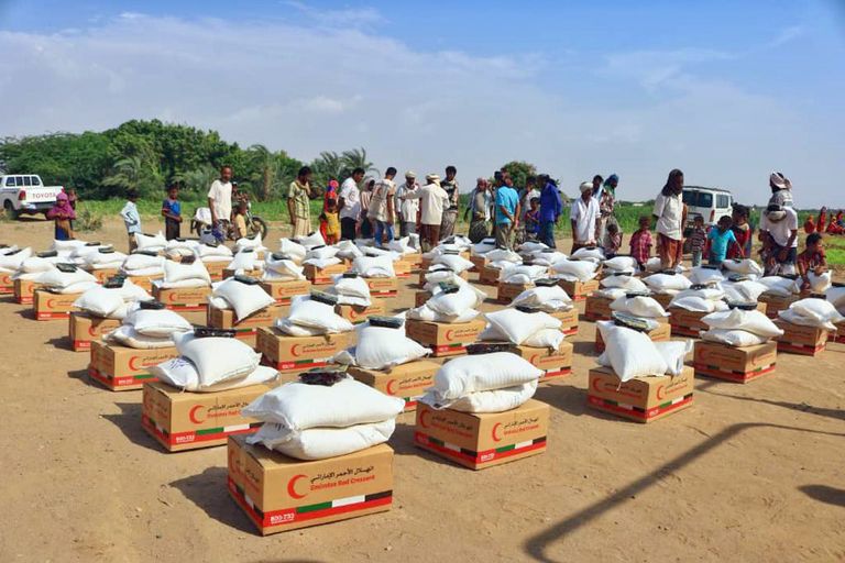 المساعدات الإنسانية الإماراتية لا تتوقف