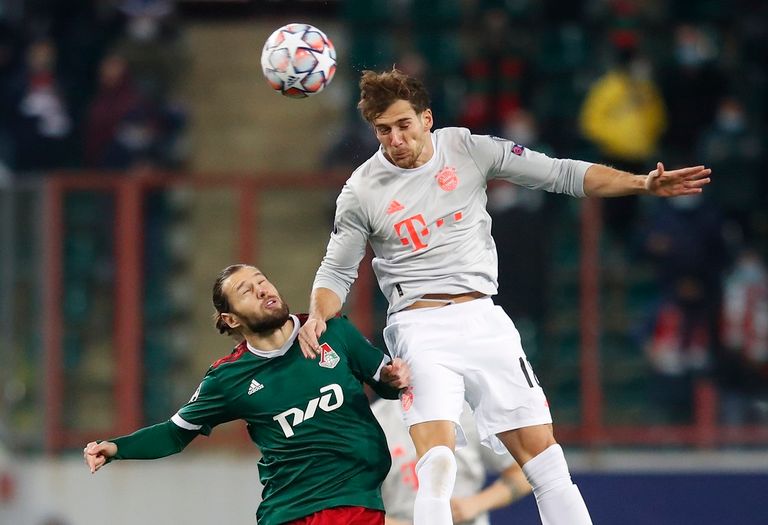 جوريتسكا نجم بايرن ميونيخ سجل هدف فريقه الأول أمام لوكوموتيف موسكو