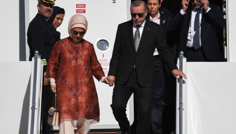 أردوغان وزوجته