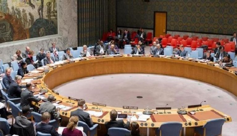 مجلس الأمن الدولي خلال جلسة سابقة