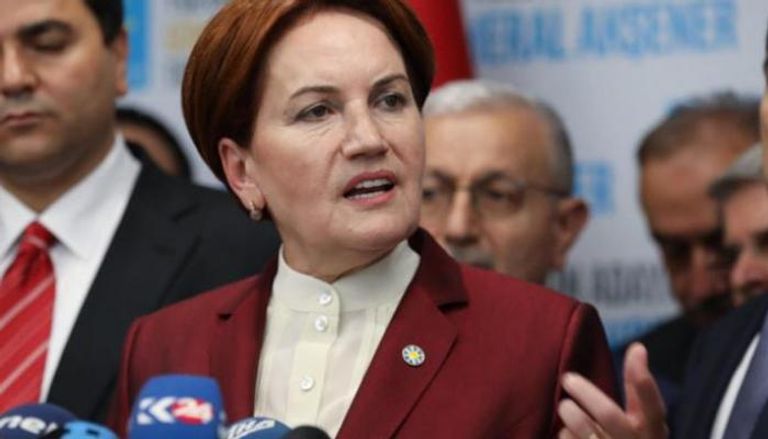 ميرال أكشينار زعيمة حزب "الخير" التركي المعارض