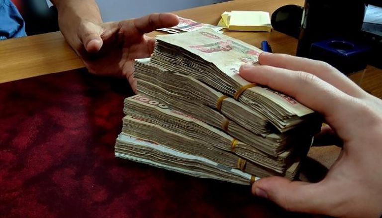 أوراق نقدية جزائرية من فئة ألف دينار