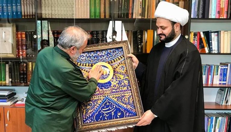 الكعبي ونائب قائد الحرس الثوري في طهران