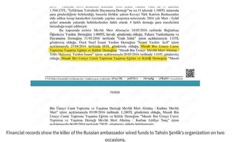 تحسين شنليك (على اليسار) بجانب أحد المتشددين - نورديك مونيتور