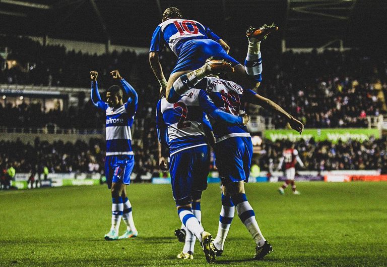 فرحة ريدينج بالرباعية 